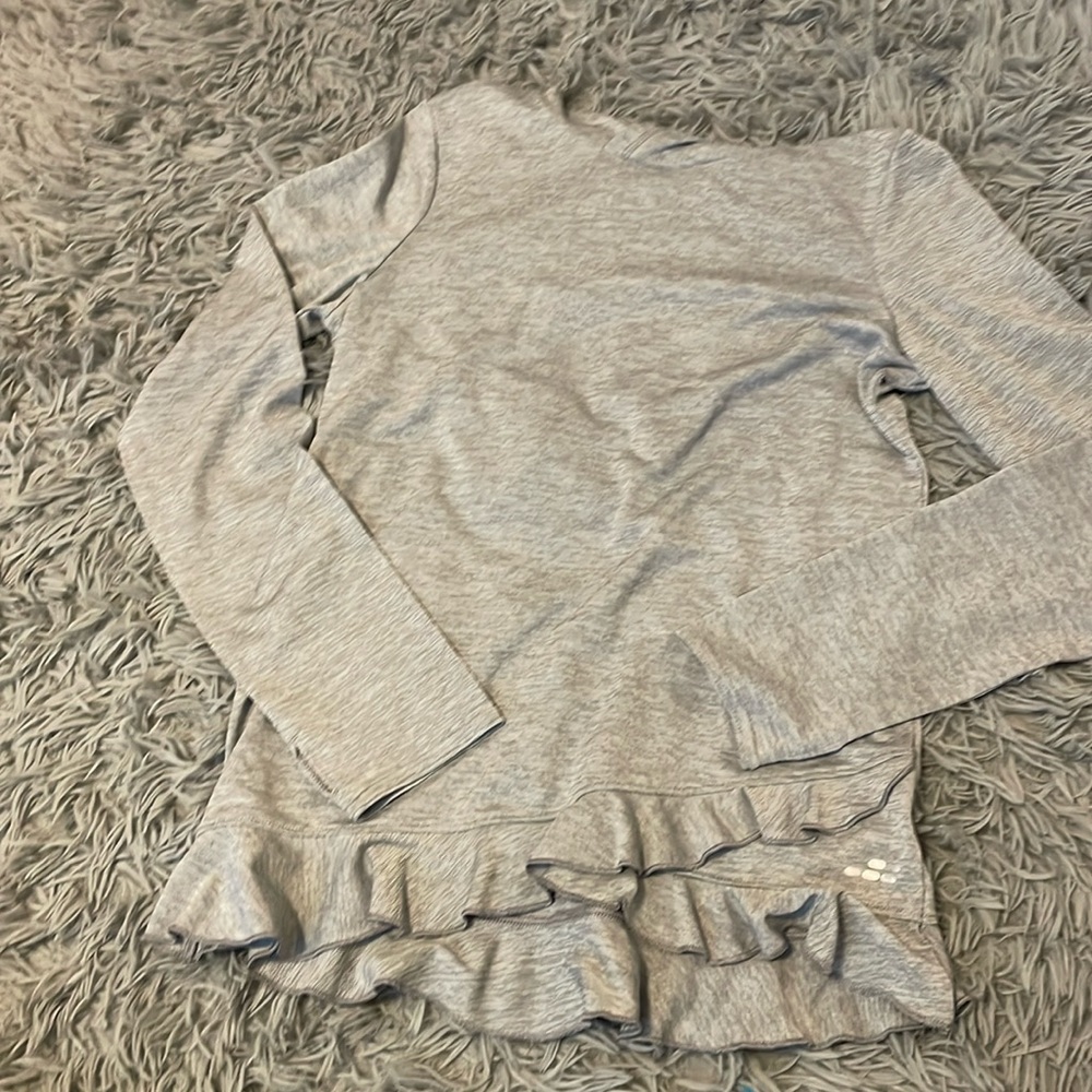 Gray lightweight long sleeved shirt
